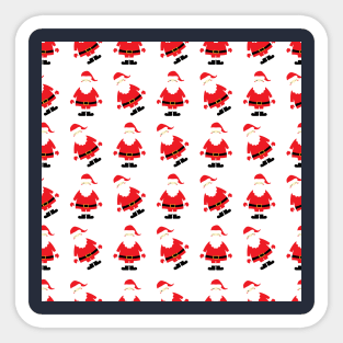 Cute Santa Claus pattern Sticker